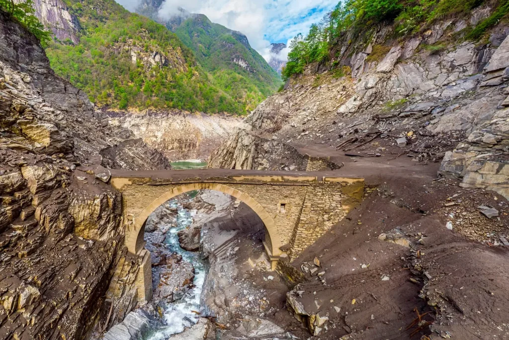 360° Verzasca Stausee, leer